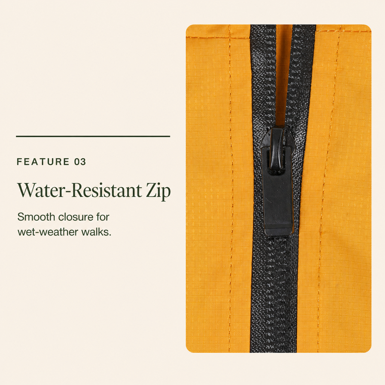 HERDWILD Windproof Harness Jacket - Orange Yellow