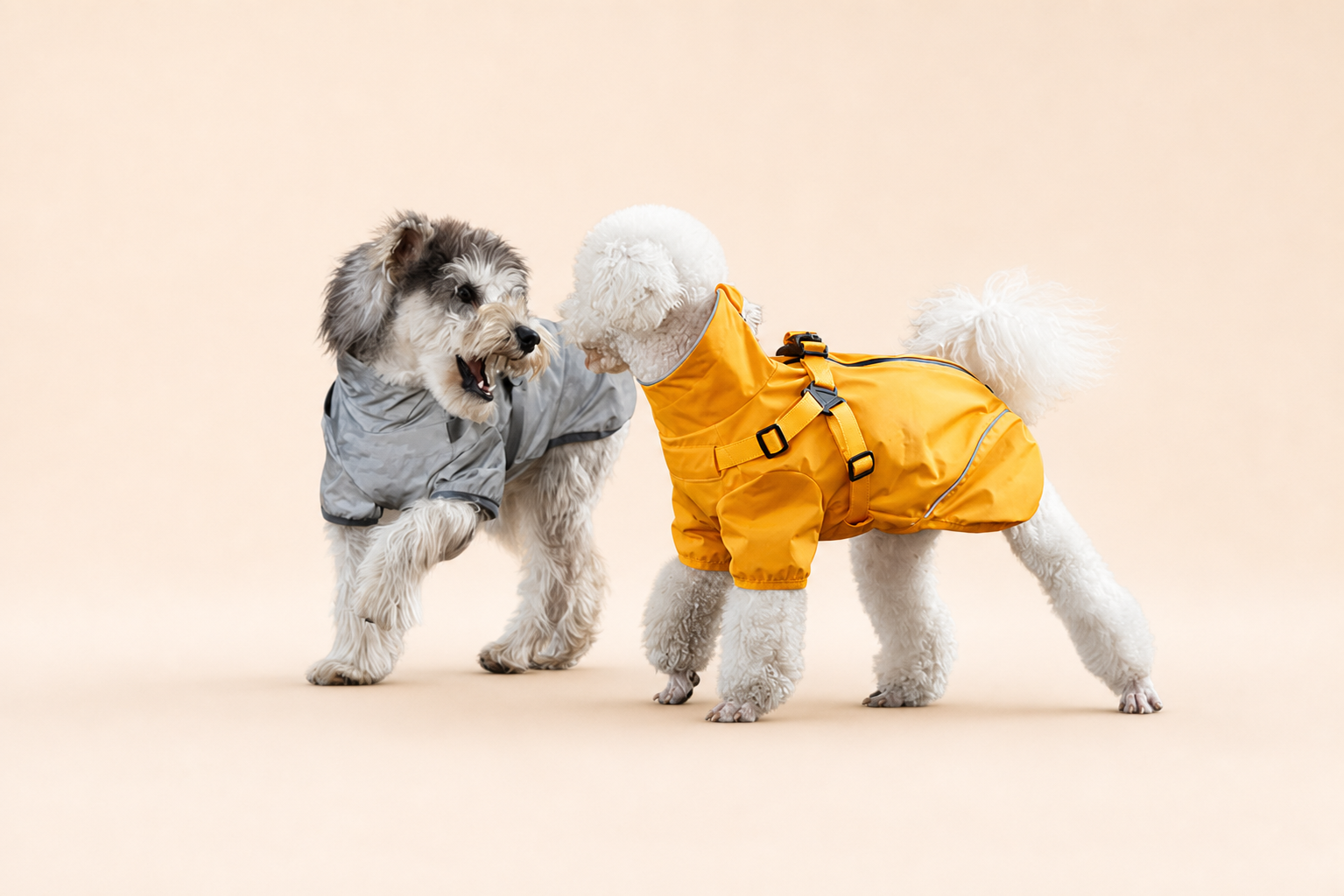 HERDWILD Windproof Harness Jacket - Orange Yellow