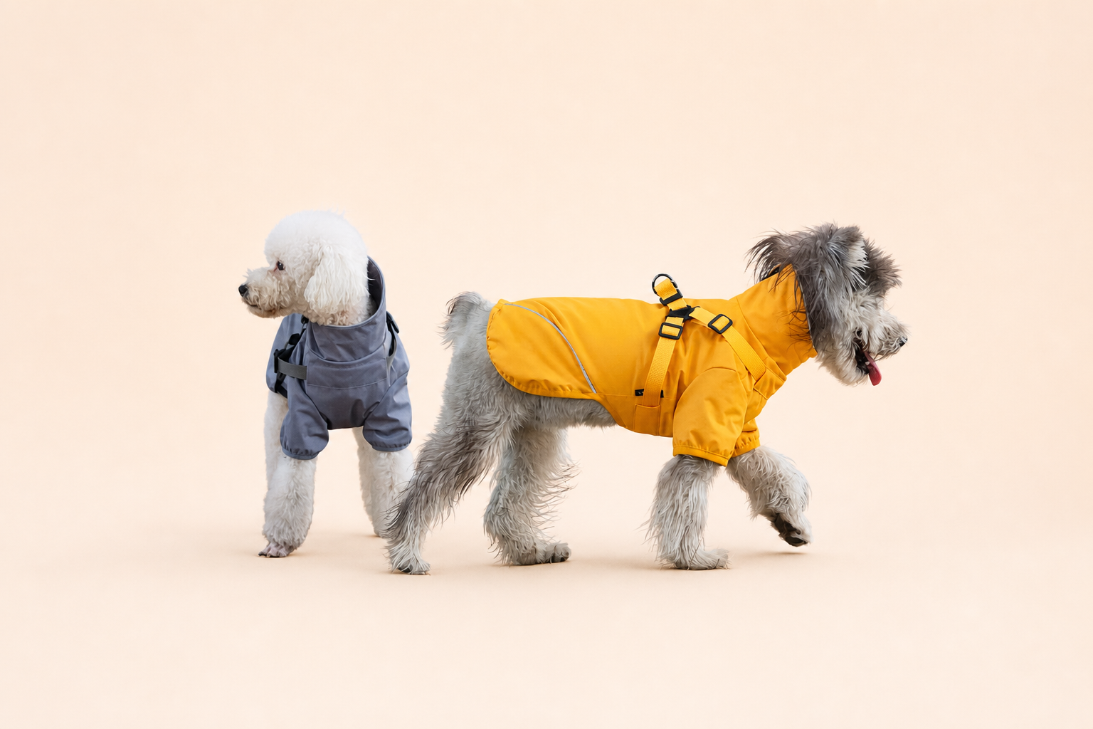 HERDWILD Windproof Harness Jacket - Storm Grey