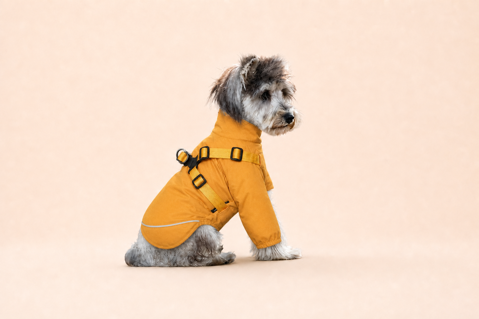 HERDWILD Windproof Harness Jacket - Orange Yellow
