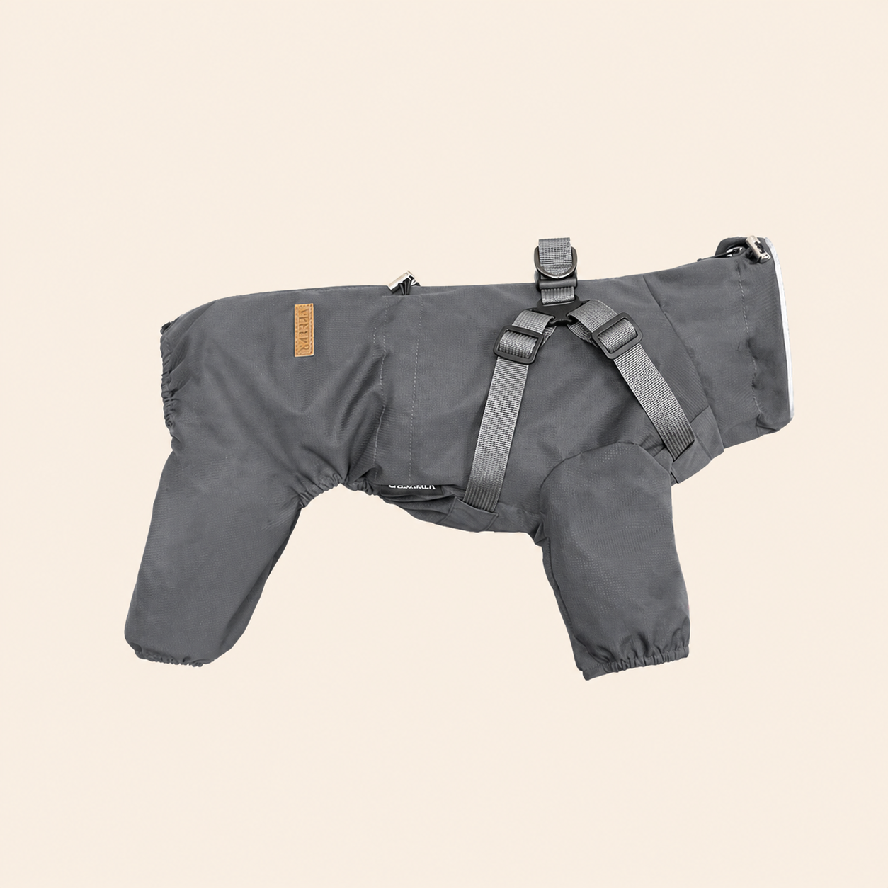 HERDWILD Four-Leg Raincoat - Storm Grey