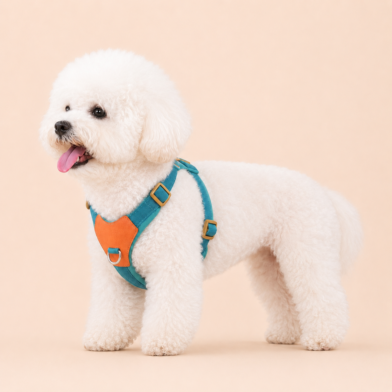 HERDWILD Breathable Dual-Clip Dog Harness - Ocean Blue