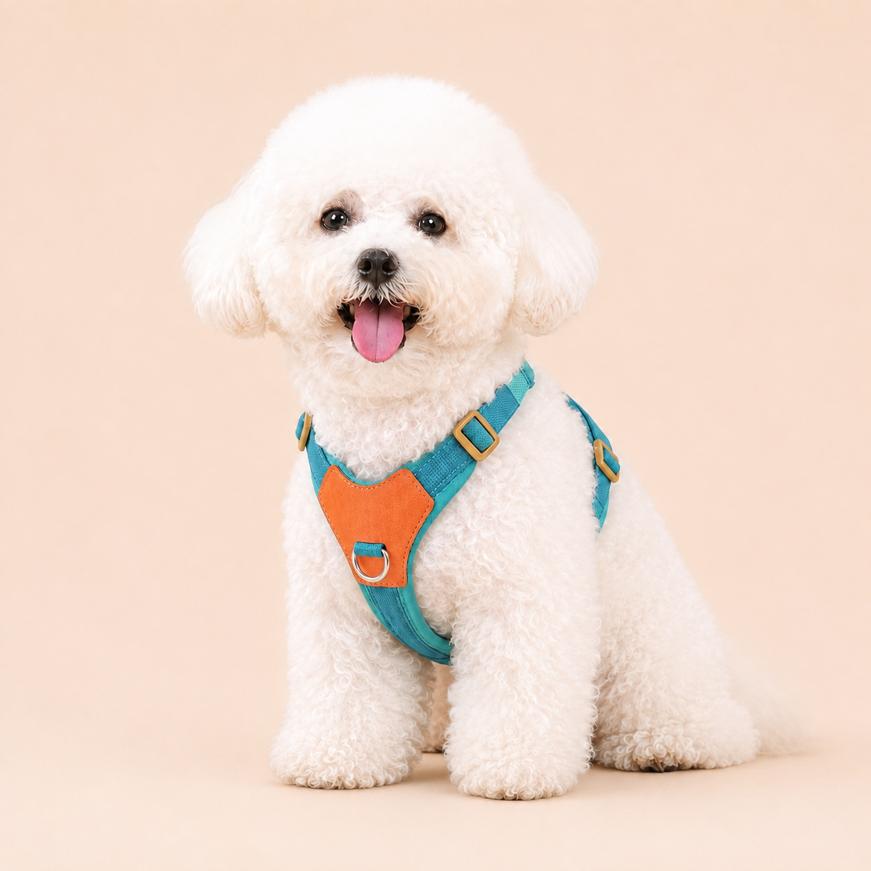 HERDWILD Breathable Dual-Clip Dog Harness - Ocean Blue