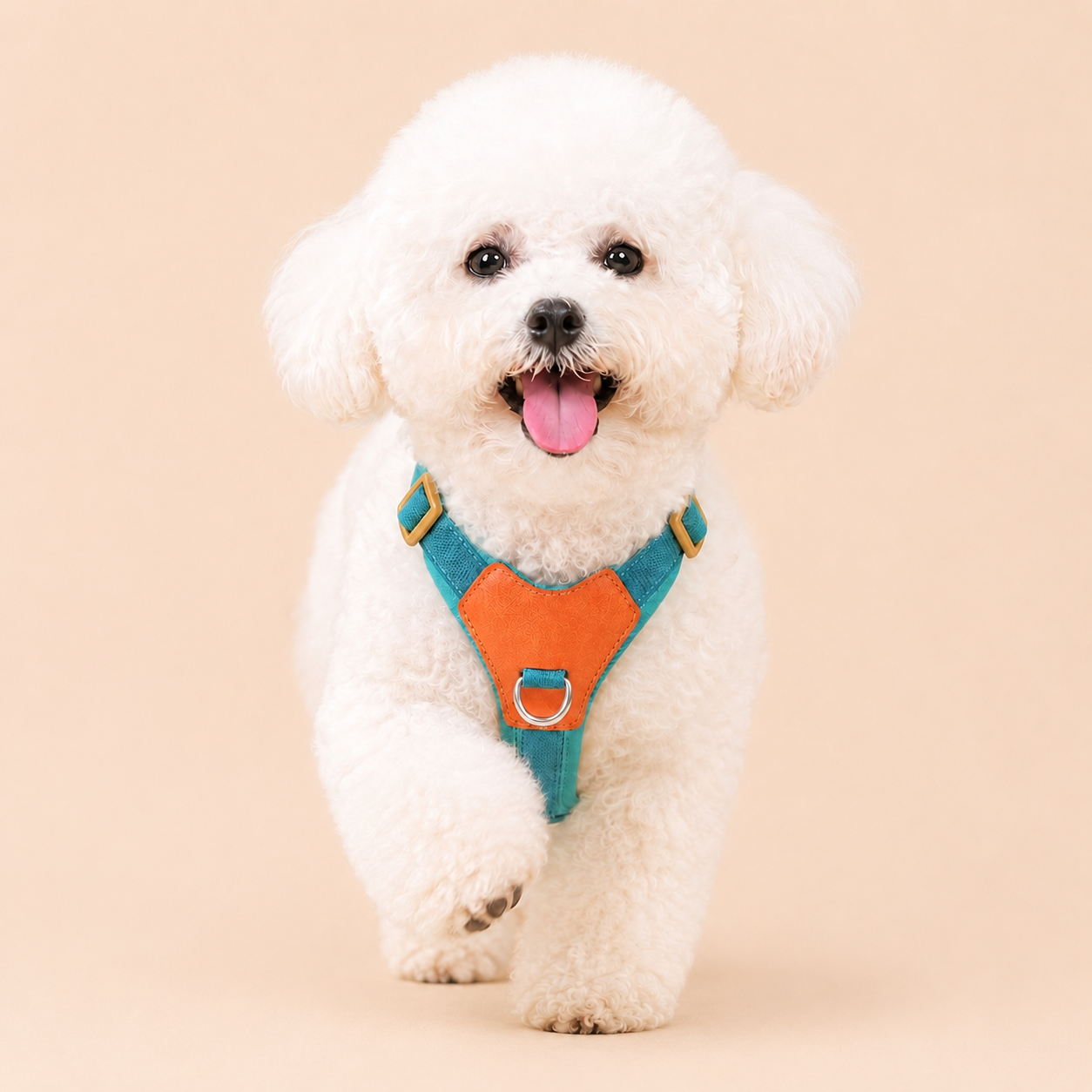 HERDWILD Breathable Dual-Clip Dog Harness - Ocean Blue